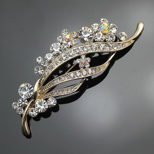 Broche femme en Zircon diamant - Ref 1187920 Image 6