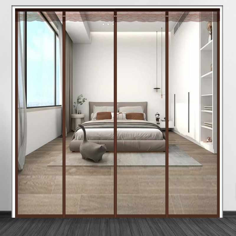 Full Magnetic Strip Partition Curtain, Self-Adhesive Air Conditioning Mosquito-Proof Door Curtain, Pvc Material, Magic Tape Magnetic Transparent Partition Curtain for Commercial Use Full Magnetic Strip Partition Curtain, Self-Adhesive Air Conditioning Mosquito-Proof Door Curtain, Pvc Material, Magic Tape Magnetic Transparent Partition Curtain for Commercial Use