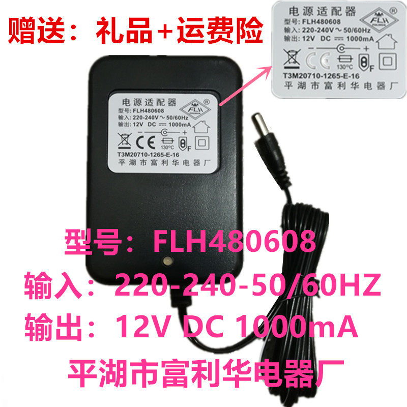 FLH Fulihua 12V children's electric stroller charger remote control motorcycle car battery power adapter universal