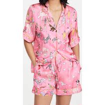 Karen Mabon Circus shorts pajamas set women 2021 new luxury