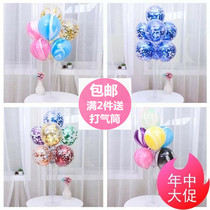 Creative balloon table floating column wedding wedding party baby birthday party balloon tree desktop bracket decoration