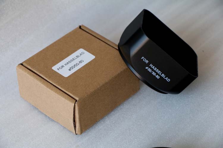 Hasselblad old C80 2 8 lens hood T* 1: 2 8f-80mm lens ct Hasselblad B50 port lens hood