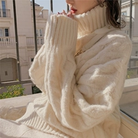 Бежевый сексуальный атмосферный корейский японский ретро длинный милый пуховик, подходит для подростков