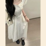 Летнее платье, корсет, длинная юбка, китайский стиль, французский стиль, подходит для подростков