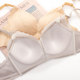 Small-breasted, flat-chested AA cup, empty cup, thin, non-magnetic underwear, no rims, push-up women's seamless electronics factory special bra