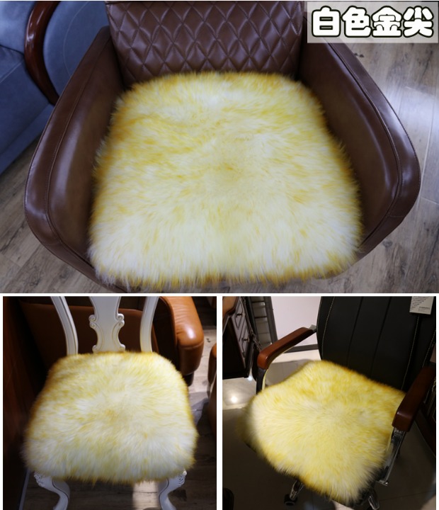 Len bọc nệm mùa đông mat sofa đệm ghế văn phòng đệm len tinh khiết ghế ăn đệm ông chủ đệm mẫu đệm ghế sofa gỗ đẹp