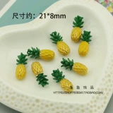 Apple, металлический трехмерный аксессуар с аксессуарами, фруктовая клубника, подвеска, серьги, «сделай сам»