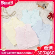 Áo vest bé gái mùa thu ấm áp nam bé vest mùa xuân và mùa thu mùa đông cotton mỏng phần áo khoác trẻ em vest nữ