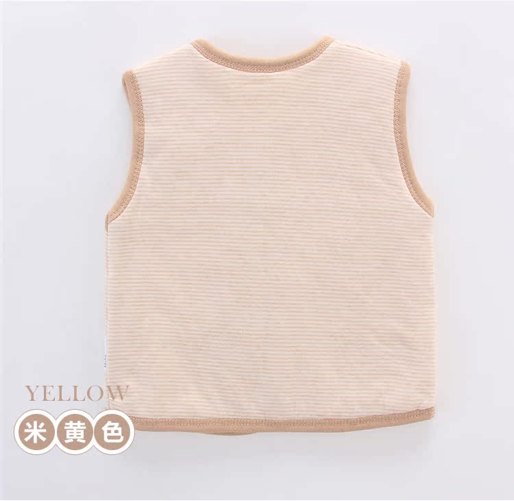 Áo vest bé gái mùa thu và mùa đông dày ấm áp bé trai và bé gái Áo vest mùa đông cotton cho bé sơ sinh mùa thu áo thun bé trai