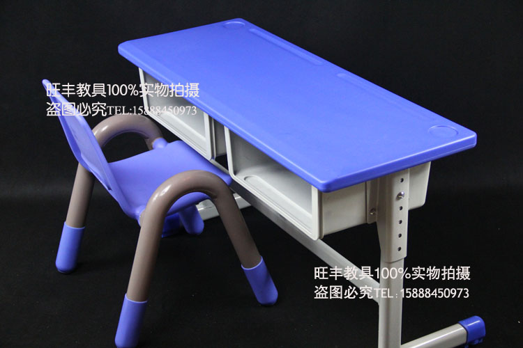 Hot mẫu giáo trường tiểu học bàn ghế học sinh bàn đôi nhựa bàn nâng trường đôi bàn ghế - Phòng trẻ em / Bàn ghế bàn ghế mầm non gấp gọn