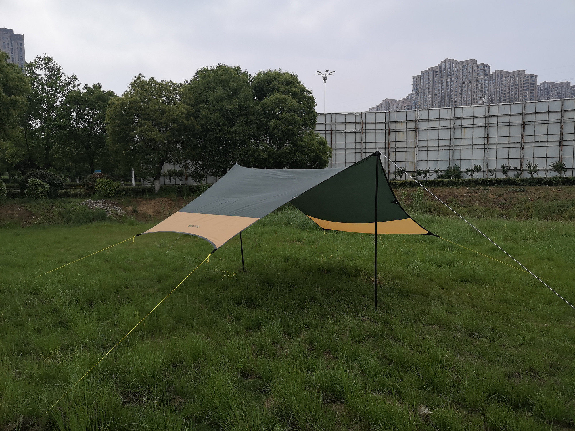 Exit Tail Single Sunscreen Beach Tent Awning Anti UV Multiman Sky Curtain Outdoor Large Capacity Tent