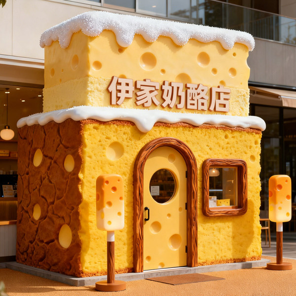 壹家奶酪烘焙店的LOGO
