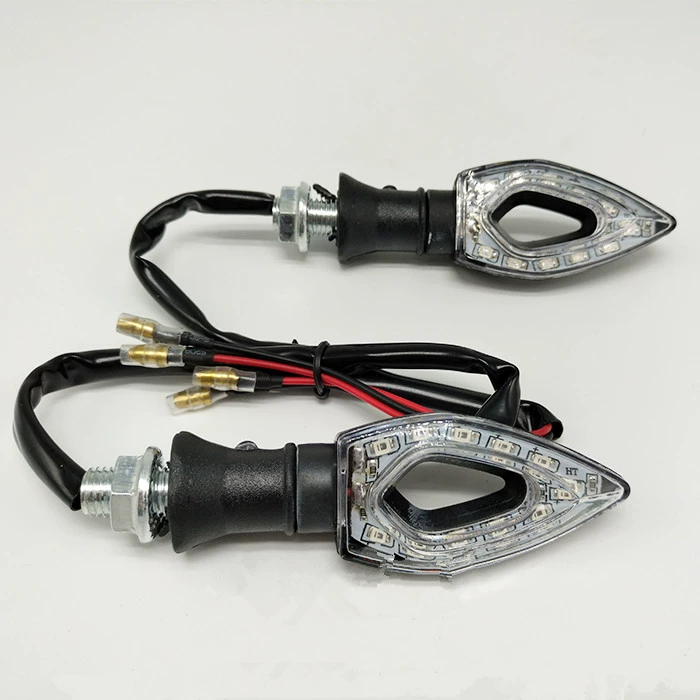 Phụ kiện xe máy địa hình RTF-MX6 Đèn rẽ LED K5 T4 T6 Đèn rẽ X6 sửa đổi - Phụ tùng xe máy