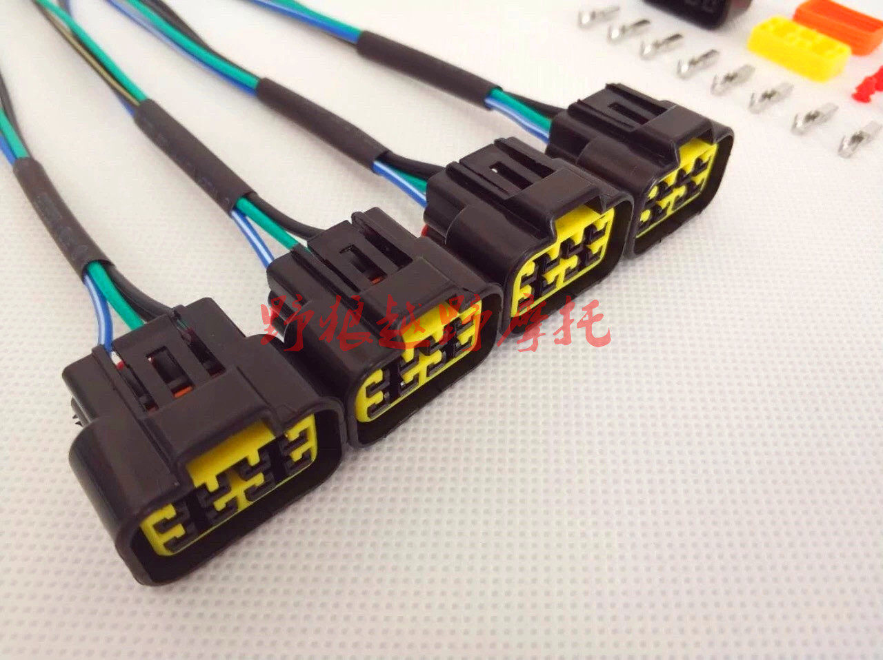 Kveth pawn Mayaxiang T6 off-road car NC250 Engine ignitor 8-hole position plug connector connector