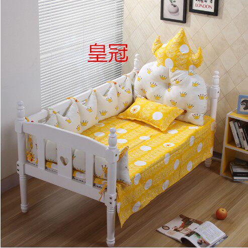 Customized cotton crib around the children's bed around the baby bedding anti-collision four-sided four seasons universal bedding