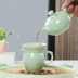Bộ ấm trà gốm sứ Long Tuyền Bộ Bộ tách trà Kung Fu Bộ ấm trà Bộ ấm trà Chén trà Cup Cup Cup tách uống trà Trà sứ