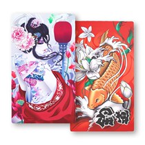 Fishing box sticker Beauty cute girl special fishing case cover adhesive film waterproof fishing box cover changing color fishing case film protection