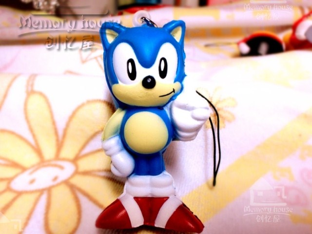 mô hình chính hãng châu Âu và Mỹ kết thúc bằng SONIC Sonic Sonic 4 Sonic phim hoạt hình búp bê mặt dây điện thoại - Phụ kiện điện thoại di động ốp lưng samsung s10 plus