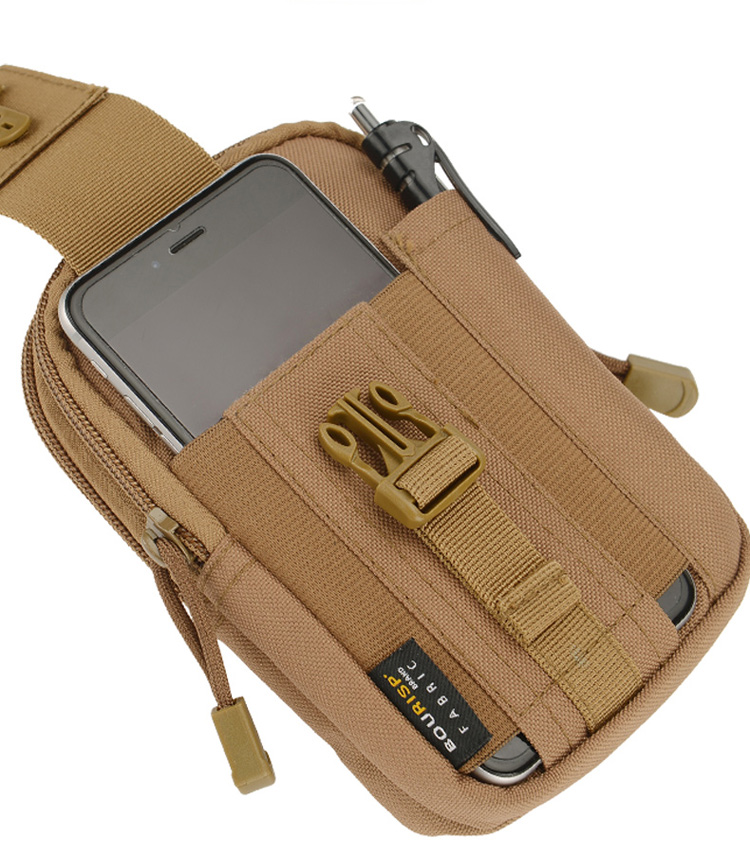 MOLLE túi nhỏ phụ kiện phụ kiện quân đội đặc biệt túi đeo hông đựng điện thoại