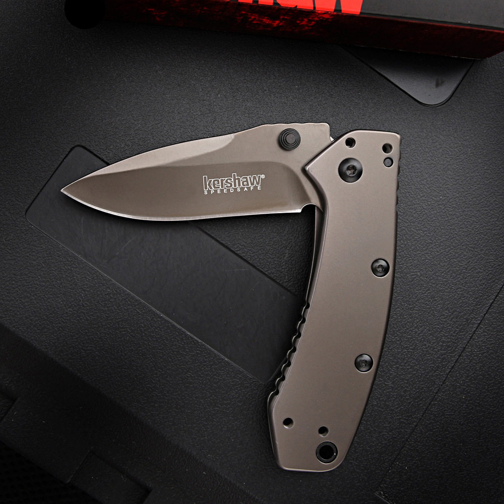 На открытом воздухе кемпинг Складной нож Kershaw Card Show 1555T сабля карман сложить нож mad bull 