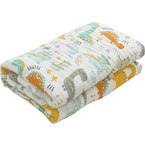 Un tissu de laine courteé par bébé coton pur coton Quilt Couverture Blanket Summer Baby Summer Cold By Cotton Wool Blanket Summer Thin