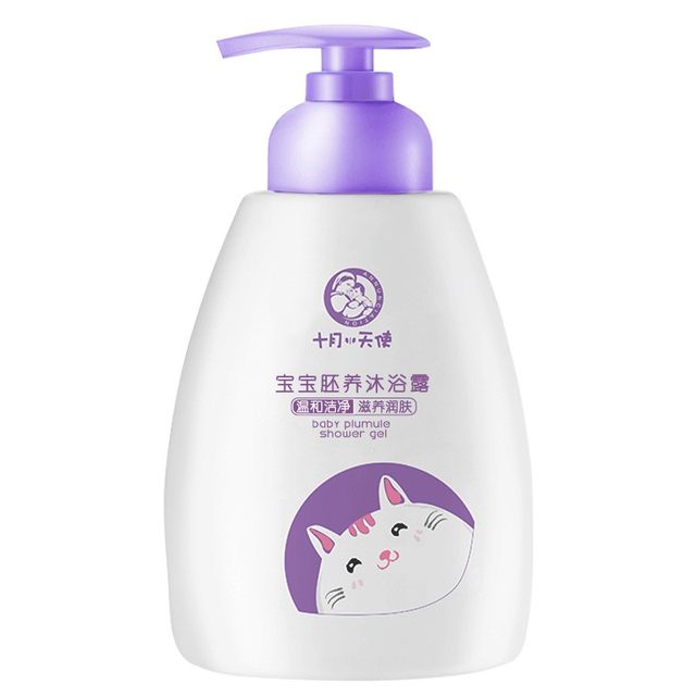 October Angel Baby Embryo-Raised Shampoo + Baby Embryo-Raised Shower Gel ແຊມພູເດັກນ້ອຍເກີດໃໝ່ ແລະ ເຈວອາບນໍ້າ