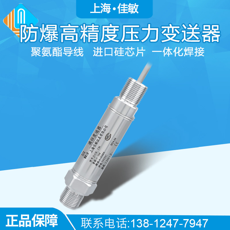 PCM301 ExdⅡCT6隔爆认证 隔爆型 氢气 防爆压力变送器 传感器