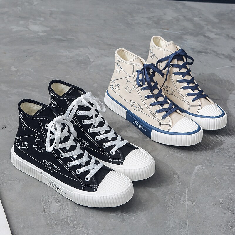 Teenage Junior High School Autumn High Cylinder Sails Shoes 2021 New Shell Heads Trendy High Waist Men And Women Couples Board Shoes