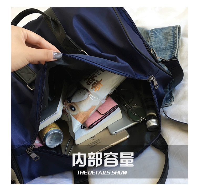 Túi du lịch đường dài nữ phiên bản Hàn Quốc của túi hành lý dung tích lớn nam nhẹ túi du lịch đơn giản xách tay thể thao vali keo du lich
