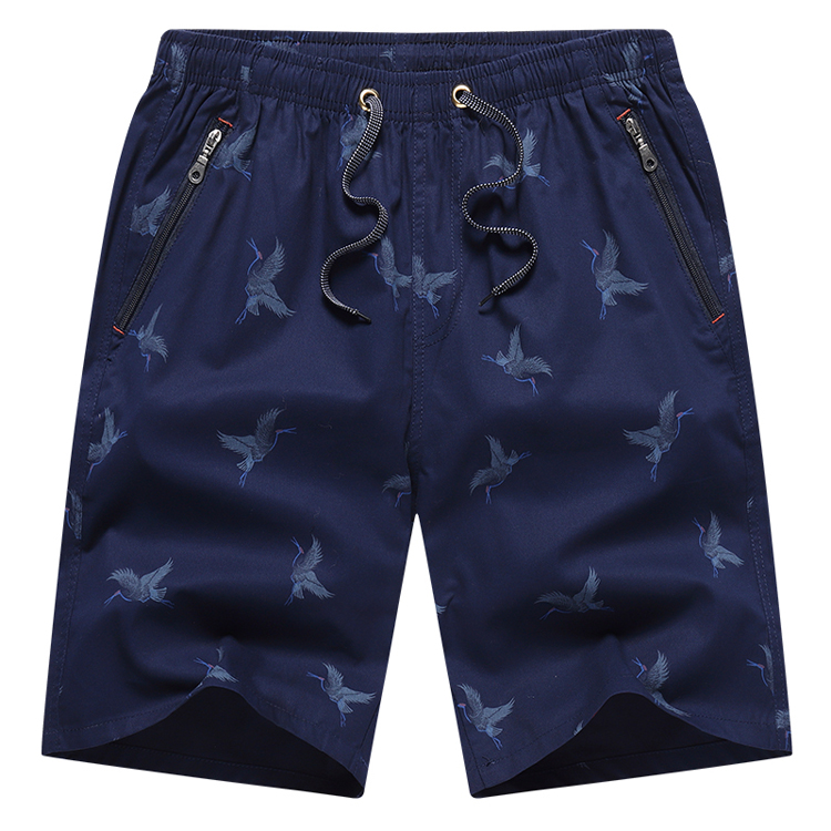 Quần short đi biển 5 điểm quần cotton rộng rãi quần bò nam đẹp