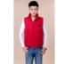 Mùa xuân và mùa thu tải áo vest nam trung niên cộng với phân bón XL bố tải xuống áo vest cotton ấm áp Áo vest cotton