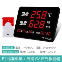 Greenhouse thermohygrometer remote temperature real-time mobile phone monitoring industrial indoor household agriculture high-precision wifi network