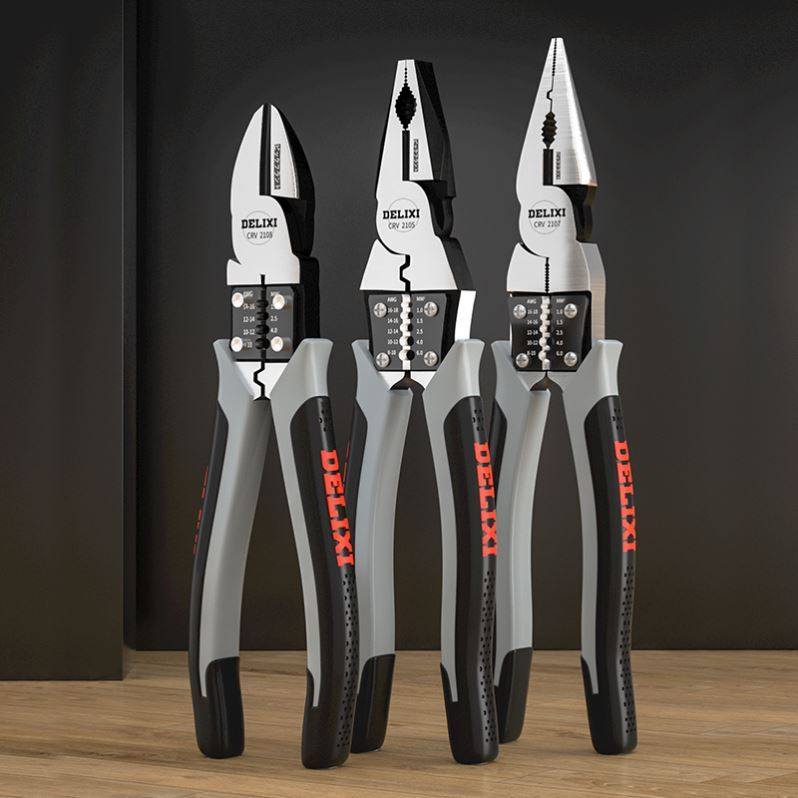 Delixi Tiger Pders Multi-functional slash clamp-clamp hardware tools large-scale wire clamp electrician