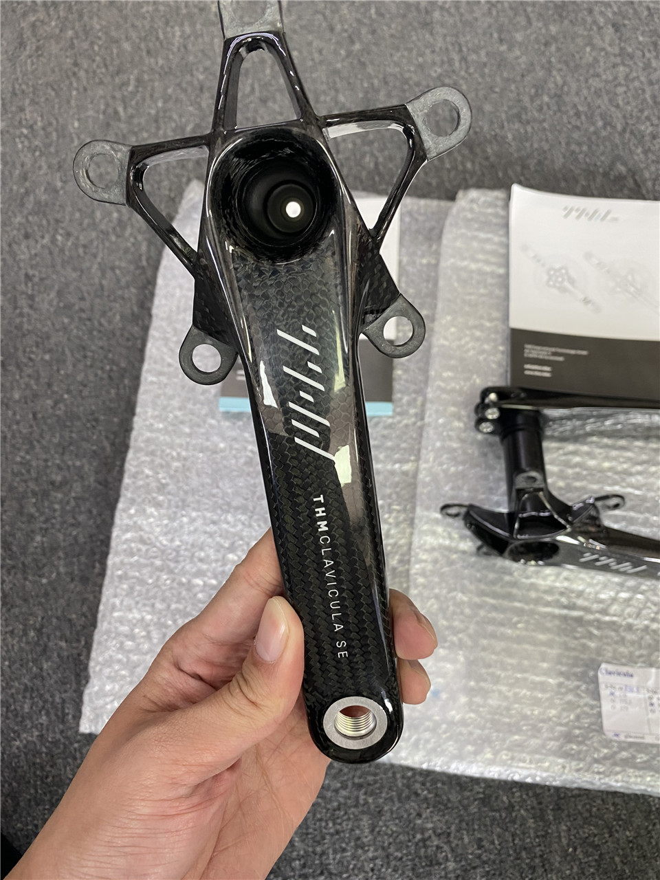 THM Clavicula SE Power Carbon Fiber crank Road Big Sprocket Small Cloth Weight reduction