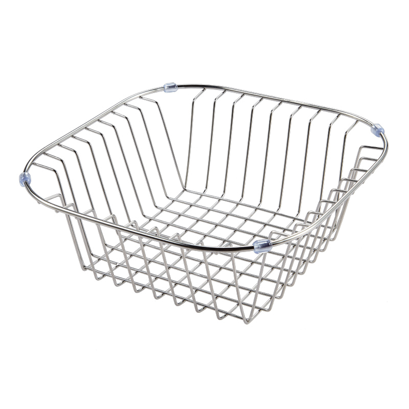 Sink Drain Basket Stainless Steel Drain Rack Washing Basket Sink Basket Kitchen Accessories Water Blue Panning Rack