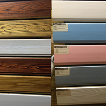 Red cedar sauna board board anticorrosive wood house wall ceiling buckle board outdoor courtyard decoration red solid wood