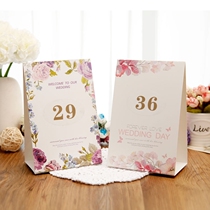 Table Carson hipster personality high-grade creative table card wedding banquet seat card European style card wedding seat card