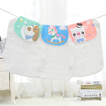 Baby sweat-absorbing towel 6 layers of childrens sweat-absorbing towel pure cotton Baby cotton plus padded back towel Sweat-absorbing towel pure cotton