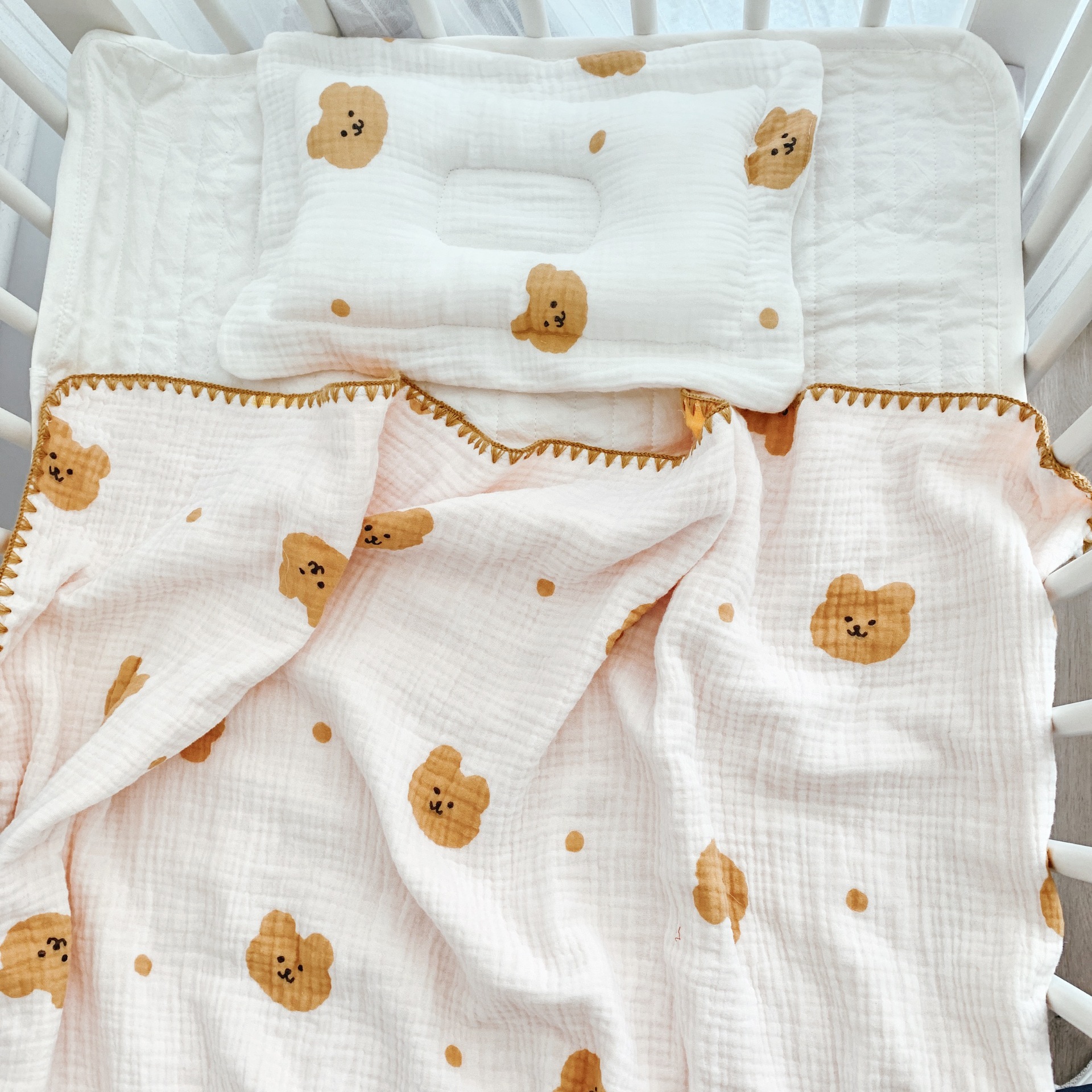 Outlet Quality Six Layers Gauze Newborn Cover Blanket 0-1-3-5-year-old Sins Cubs bath towels Summer thin Nap Blanket