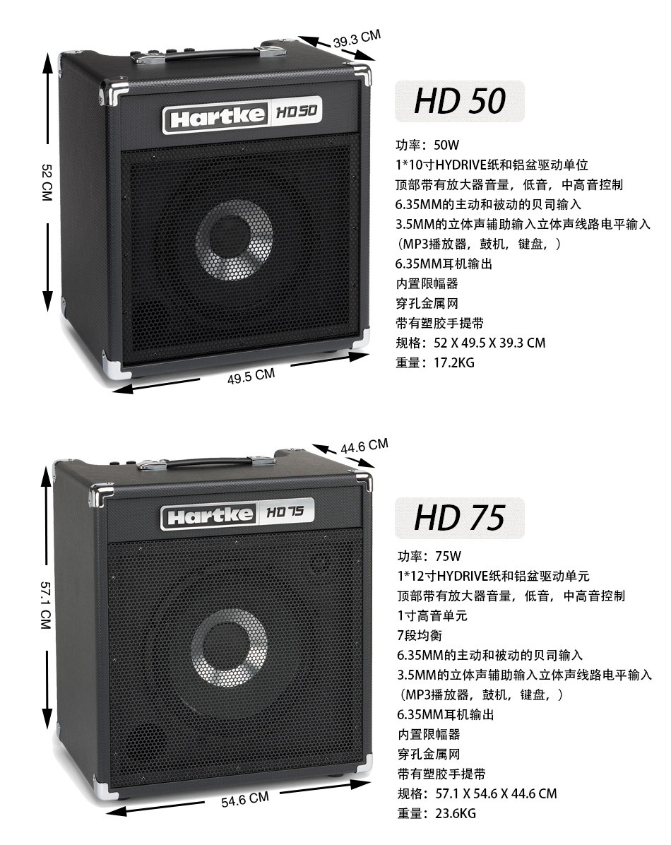 Hartke Hucks bass loa bass diễn tập biểu diễn cụ âm thanh HD15 HD25 HD50 HD150 loa thanh lg sl4