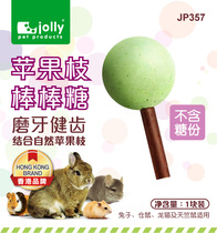 Pommiers jolly Zolly Sucre Candy with Tooth Snacks Apple Directions Toys Rabbit Dragon Cat Guinée Pig Hamster