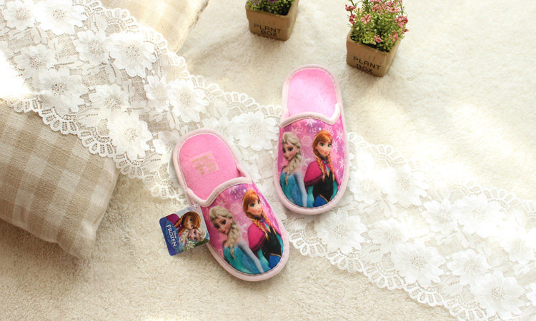 Pantoufles enfants en suède pour printemps - Ref 1015811 Image 6