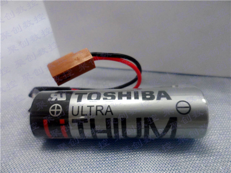 Original TOSHIBA Toshiba ER6V3 6V lithium battery M64 system PLC industrial control lithium battery
