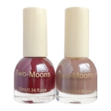 Демисезонный полупрозрачный лак для ногтей, коллекция 2021, без сушки в лампе, с драгоценным камнем