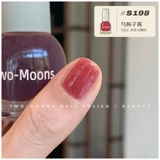 Two-Moons Отрывной мятный лак для ногтей на водной основе без запаха, без сушки в лампе