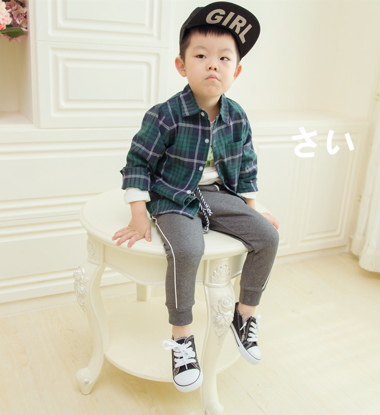 Chemise garcon à manche longue - Ref 2075994 Image 10