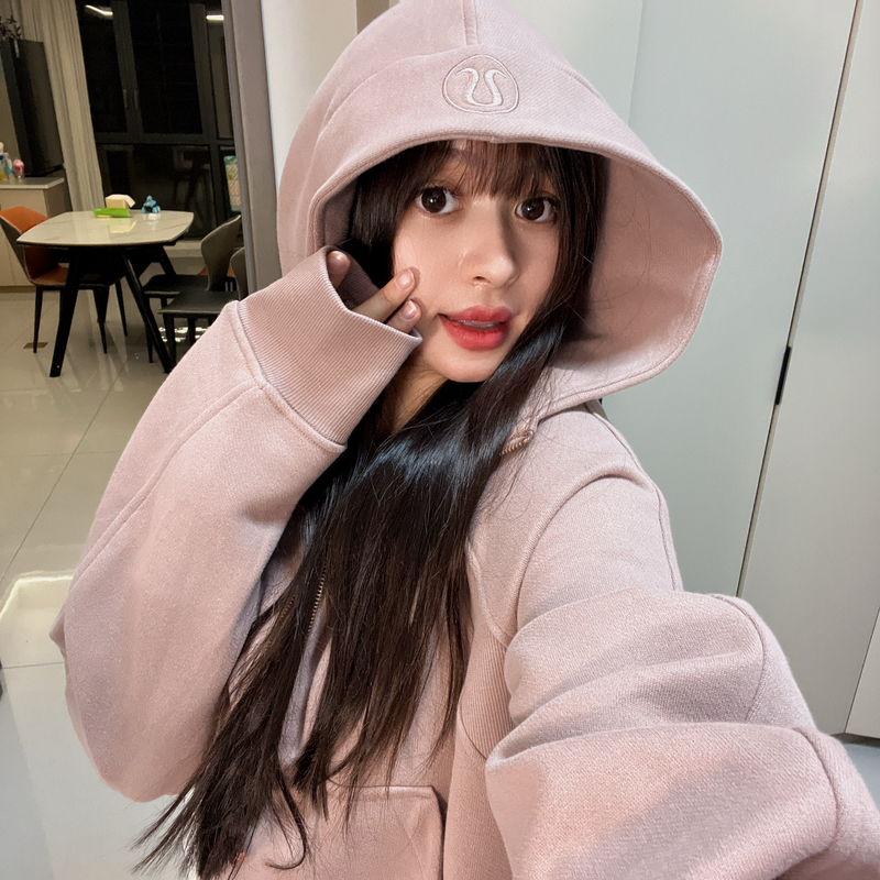 [Direct Shipping from the United States] Lululemon Scubaoversized Half-Zip Hooded Sweatshirt Lw3Htos