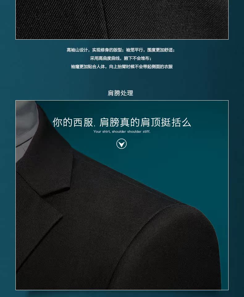Bộ đồ vest nam phù hợp với áo ba lỗ phiên bản Hàn Quốc của bộ đồ nhỏ tự trồng phù hợp với trang phục chú rể chuyên nghiệp - Suit phù hợp quần baggy nam