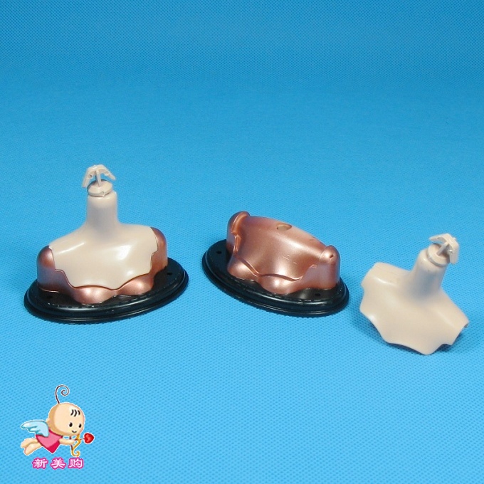 Dress up búp bê phụ kiện cảnh nửa mô hình 6 điểm đầu búp bê DIY khung tóc kiểu đầu em bé búp bê