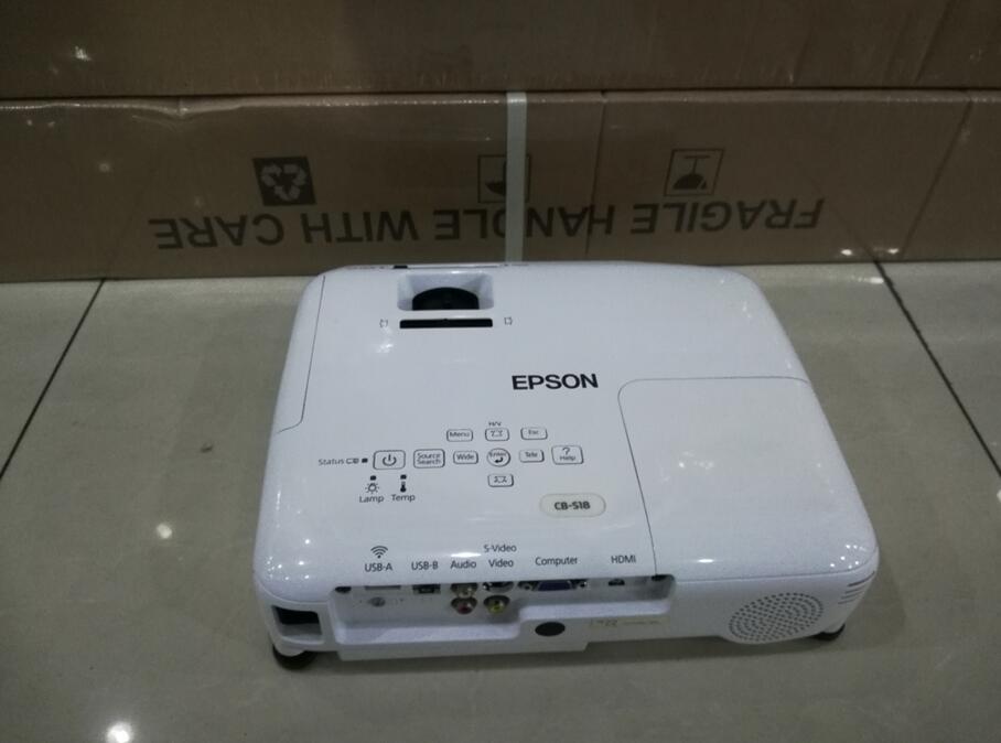 [Lily Digital] Máy chiếu LCD Epson S18 3LCD với Nguyên mẫu Bộ đếm Giao diện HDMI HD - Máy chiếu máy chiếu mini wejoy y7